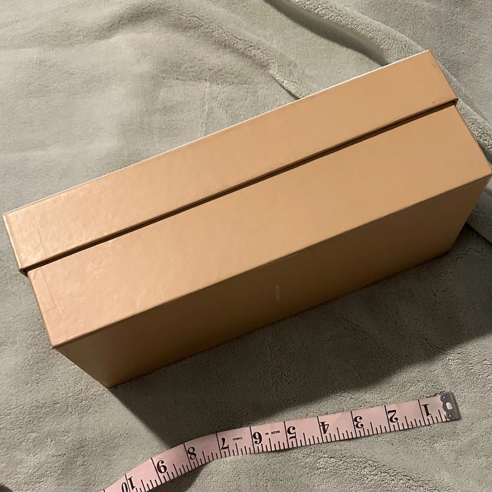 Empty Michael Kors Beige Shoe Box